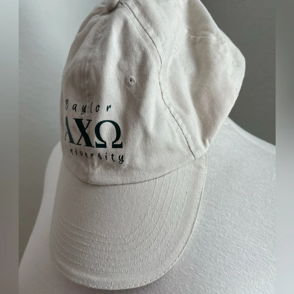 ALPHA CHI OMEGA Baylor University Baseball Hat - Picture 8 of 11
